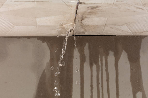 Professional Burst Pipe Cleanup technician working in Cedar Crest, MA